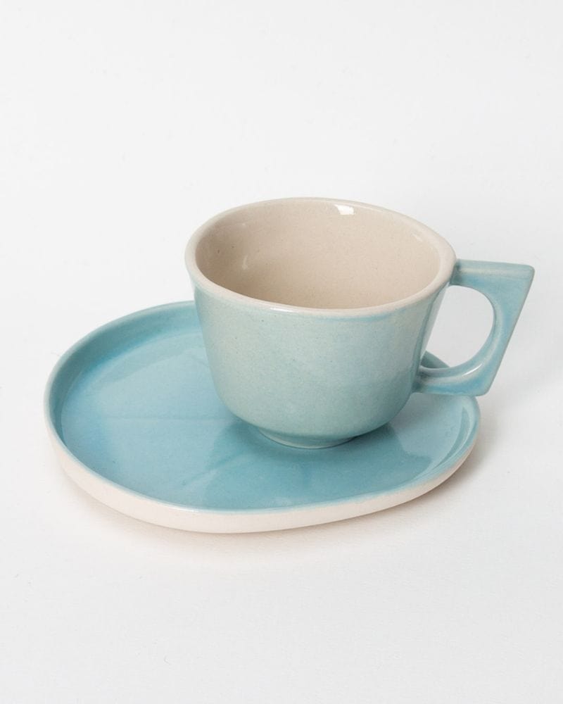 Ware Innovations Mug Aqua - Blue Jojo Tea Cup Set Aqua (215 ml)