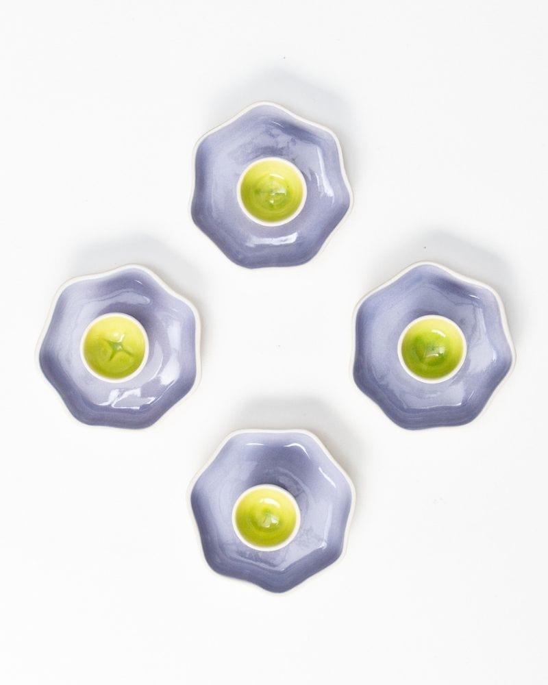 Ware Innovations Mumbai Table Settings Aster Dessert Plate Set (8 pieces)