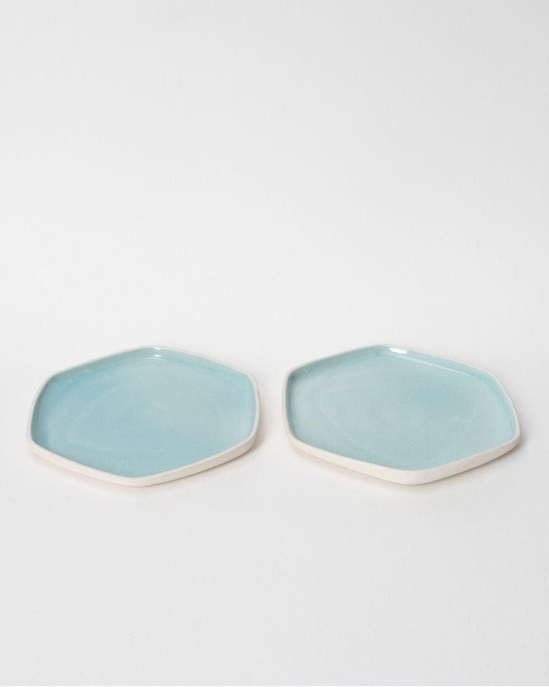 Ware Innovations Plates Ara Quarter Plate Aqua (Set of 2)