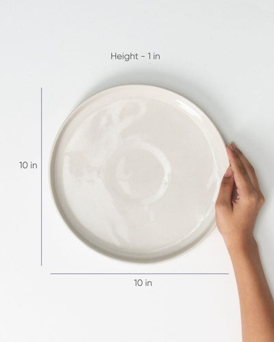 Ware Innovations Plates Nude / 10 x 10 x 1 inch Cosmo Dinner Plate Nude