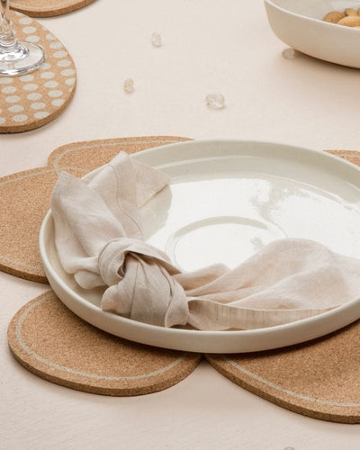 Ware Innovations Plates Nude / 10 x 10 x 1 inch Cosmo Dinner Plate Nude