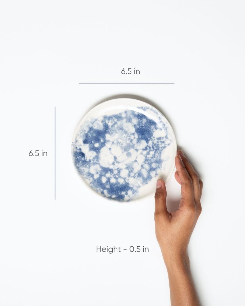 Ware Innovations Plates Experimental Orbi Snack Plate Nude