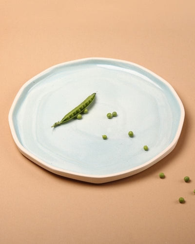 Krypto Dinner Plate Aqua (Set of 2)