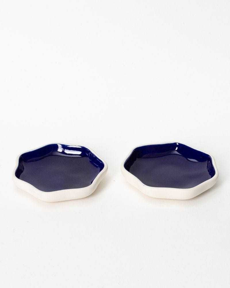 Ware Innovations Plates Deep Blue / 122x122x24mm Small Tara Dessert Plate Deep Blue (Set of 2)