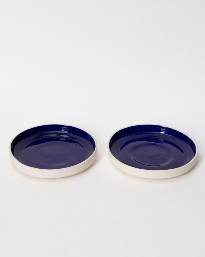 Ware Innovations Plates Deep Blue / 175x175x27mm Sola Quarter Plate Deep Blue (Set of 2)