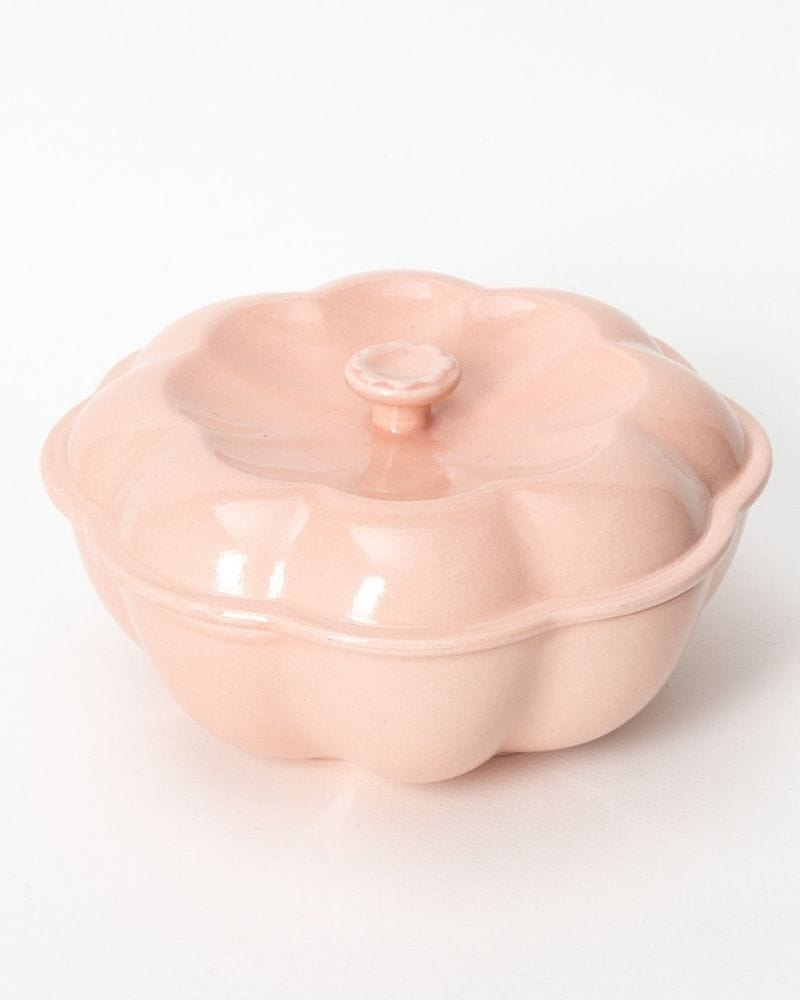 Ware Innovations Serving Bowls Blush / 19 x 19 x 7.5 cm / 7.5 x 7.5 x 3 in Margaret Serving Bowl with Lid Blush
