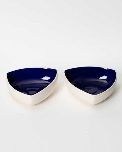 Ware Innovations Serving Bowls Deep Blue / 160x160x55mm Zeno Bowl Deep Blue (Set of 2)