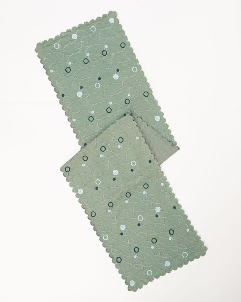 Ware Innovations Table Runner Vesper Table Runner Sage Green