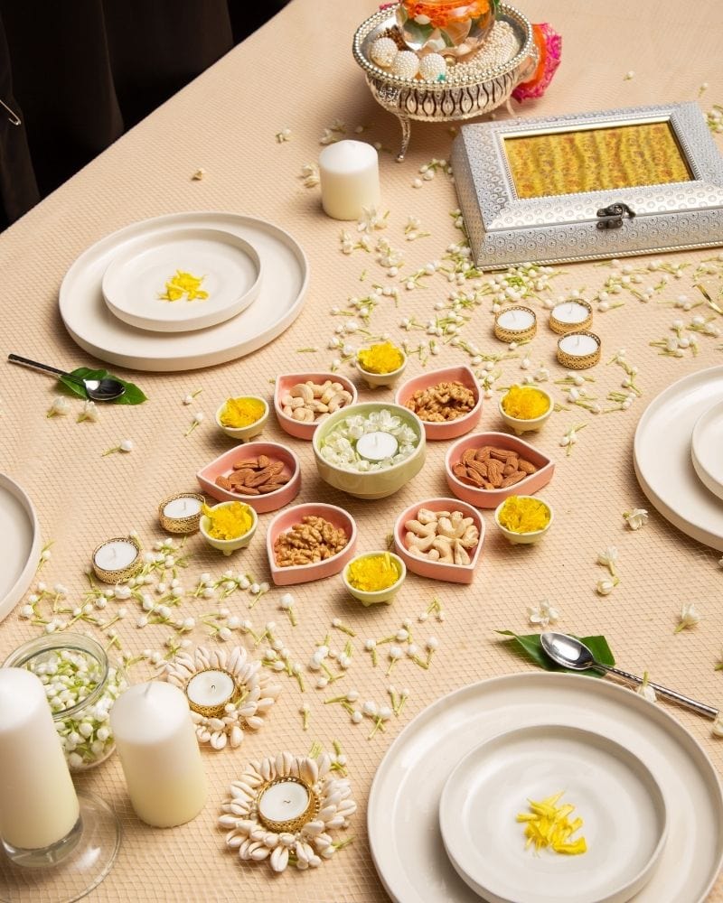 Rangoli Table Setting Pink - Ware Innovations | Buy Now