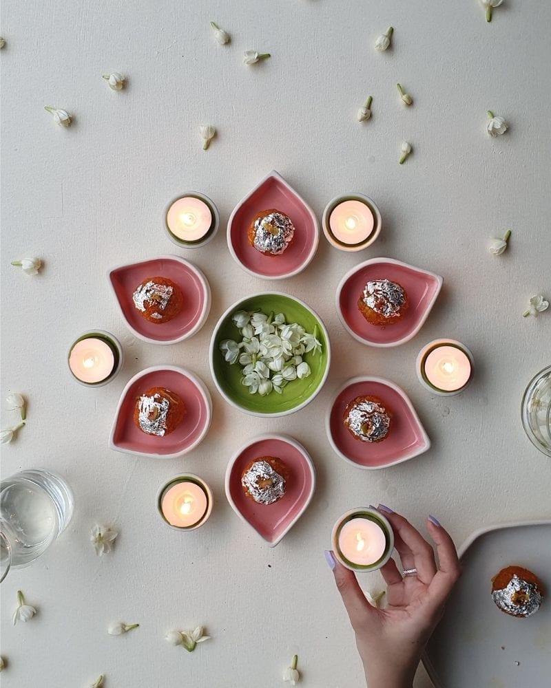 Rangoli Table Setting Pink - Ware Innovations | Buy Now