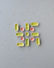 Swastika Table Setting Lime Green (13 Pieces)
