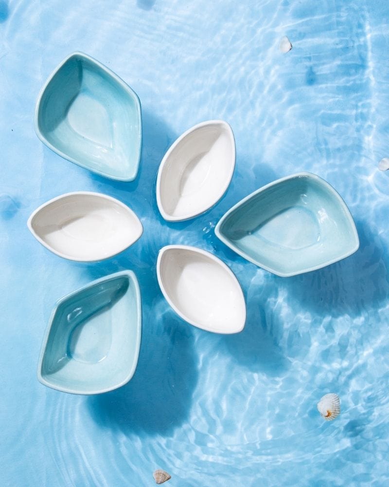 Ware Innovations Table Settings Trikona Table Setting Aqua (6 Pieces)