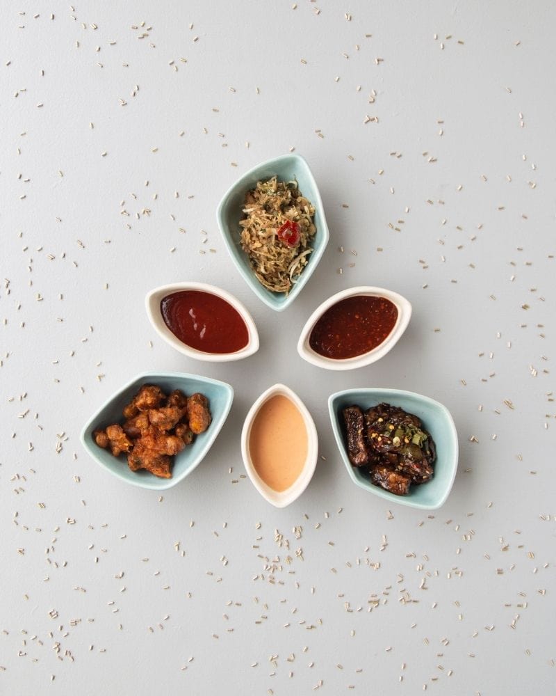 Ware Innovations Table Settings Trikona Table Setting Aqua (6 Pieces)