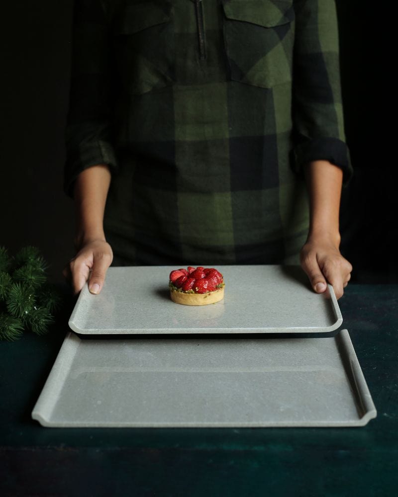 Lush Moon Grey Marble Tray