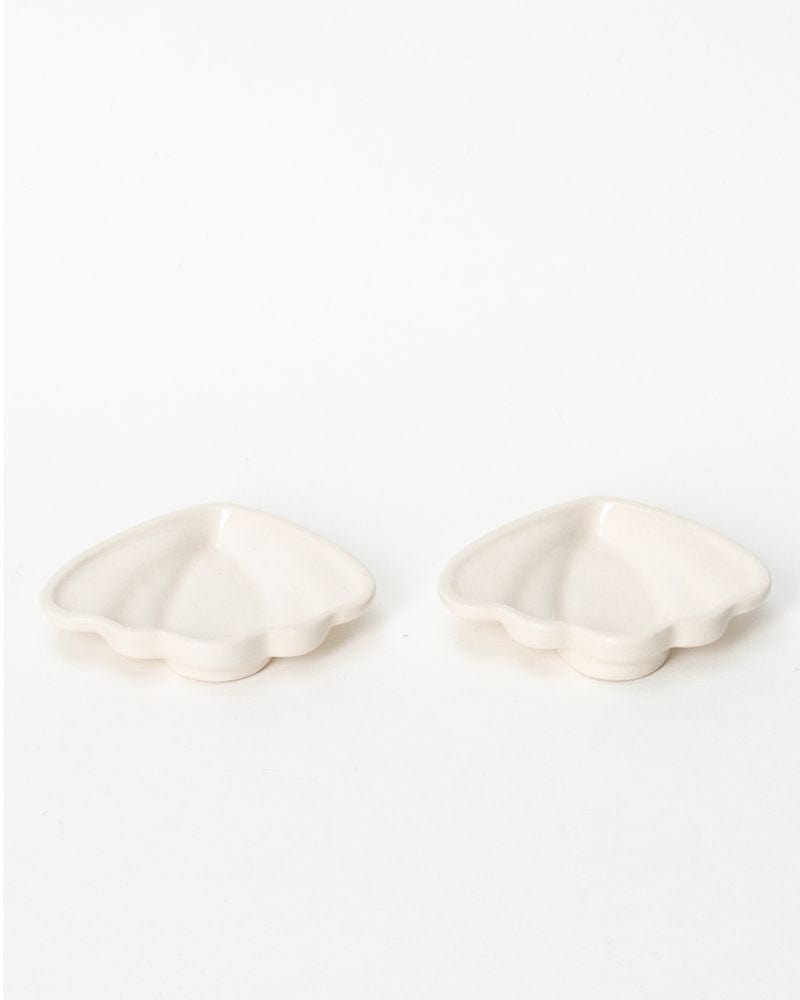 Ware Innovations Trinket Plates Nude / 3.5 x 4.25 x 0.6 in Eve Spoon Holder Nude (Set of 2)