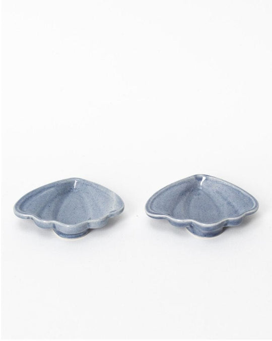 Ware Innovations Trinket Plates Powder Blue / 3.5 x 4.25 x 0.6 in Eve Spoon Holder Stormy Blue (Set of 2)